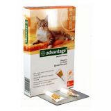 Bayer Advantage 40 для кошек до 4 кг