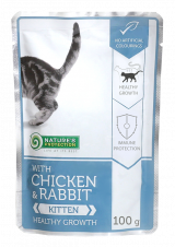 Nature's Protection Kitten Healthy Growth With Chicken & Rabbit